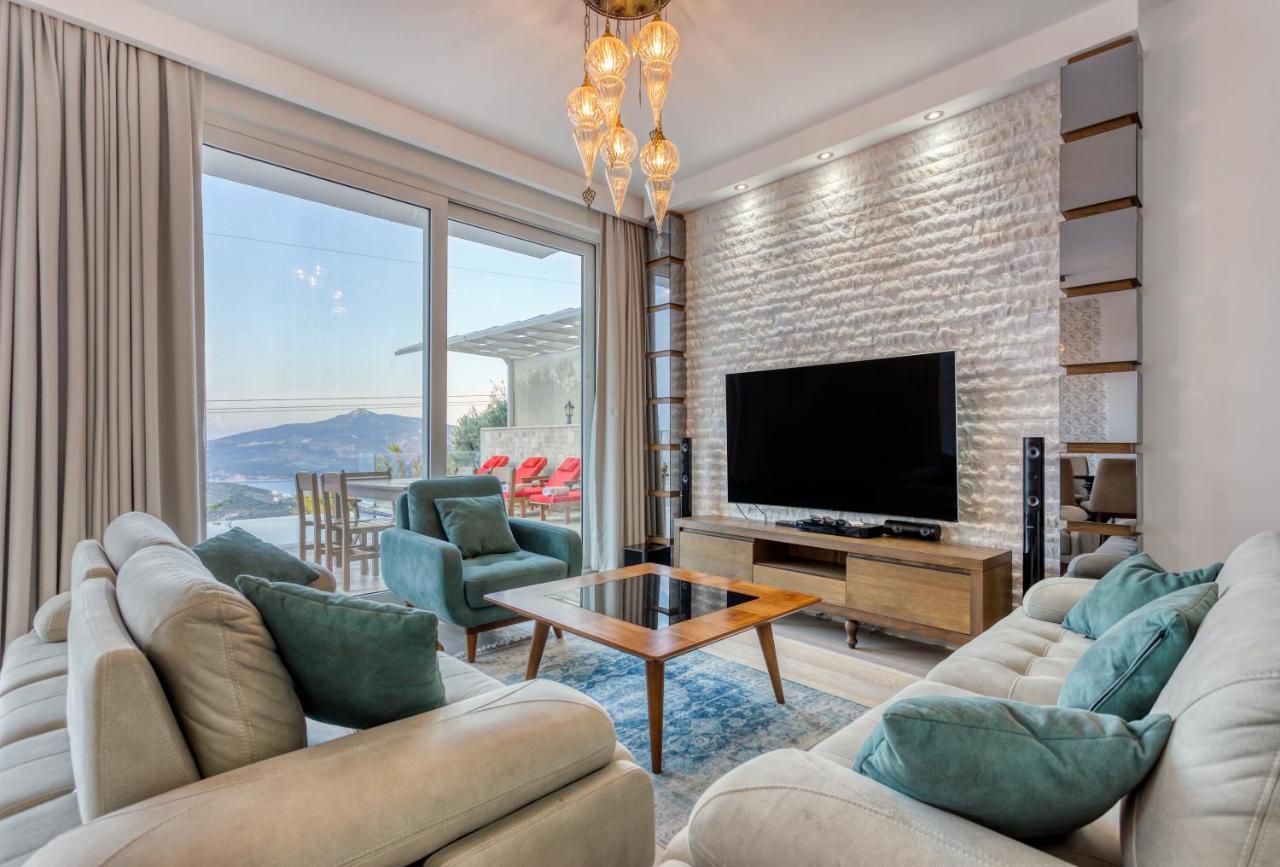 Villa Lucida - Kalkan Hills - Exclusive Villas With Private Pool And Majestic Sea Views Eksteriør bilde