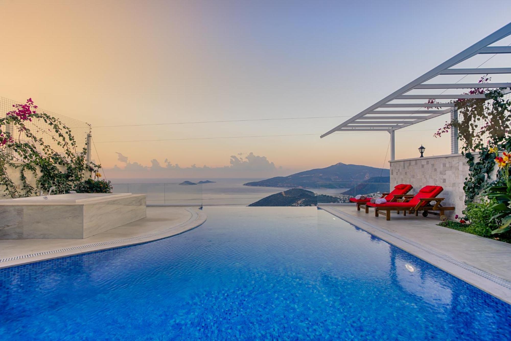 Villa Lucida - Kalkan Hills - Exclusive Villas With Private Pool And Majestic Sea Views Eksteriør bilde
